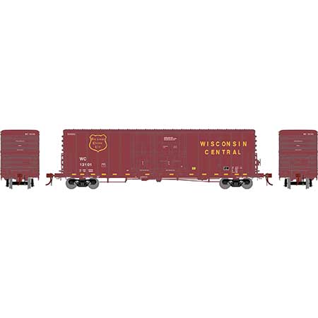 Athearn Genesis  HO Scale 50' PC&F 8' & 6' Box, WC #12101 - Fusion Scale Hobbies