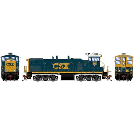 Athearn Genesis  HO Scale MP15AC, CSX #1161 - Fusion Scale Hobbies