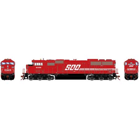 Athearn Genesis  HO Scale G2.0 SD60M Tri-Clops, SOO #6058 - Fusion Scale Hobbies