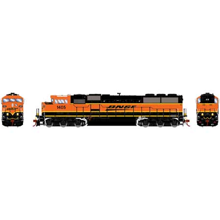 Athearn Genesis  HO Scale G2.0 SD60M-3 Tri-Clops, BNSF#1405 - Fusion Scale Hobbies