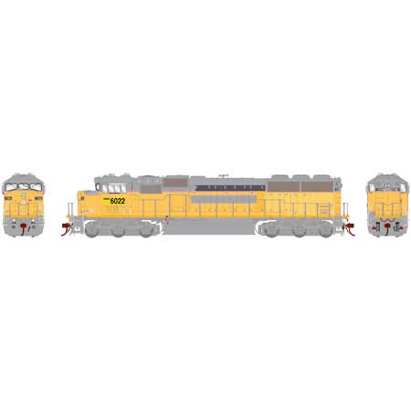 Athearn Genesis  HO Scale G2.0 SD60M Tri-Clops, Ex-UP WAMX #6022 - Fusion Scale Hobbies