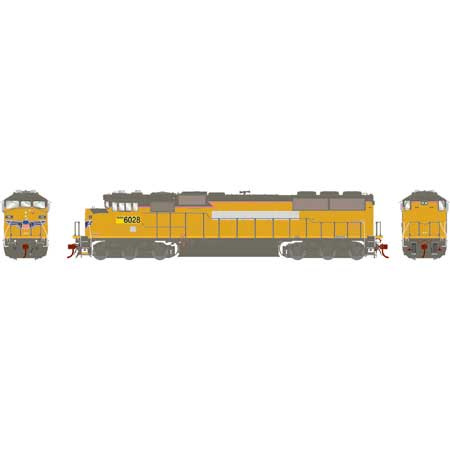 Athearn Genesis  HO Scale G2.0 SD60M TC w/DCC & Sound, Ex-UP WAMX #6028 - Fusion Scale Hobbies