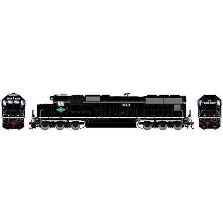 Athearn Genesis  HO Scale SD70, Illinois Central #1040 - Fusion Scale Hobbies
