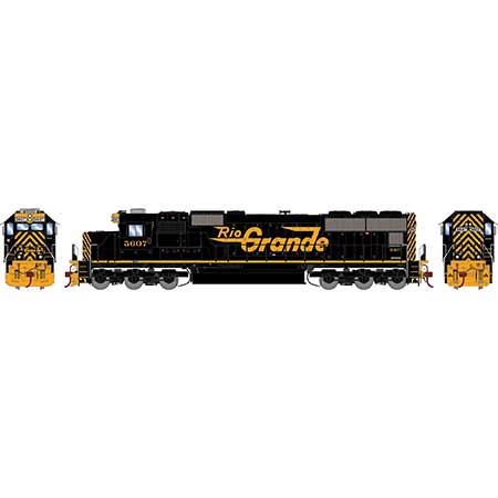 Athearn Genesis  HO Scale SD70, Denver & Rio Grande Western #5607 - Fusion Scale Hobbies