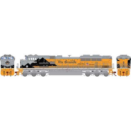 Athearn Genesis  HO Scale SD70ACe, UP/D&RGW #1989 - Fusion Scale Hobbies