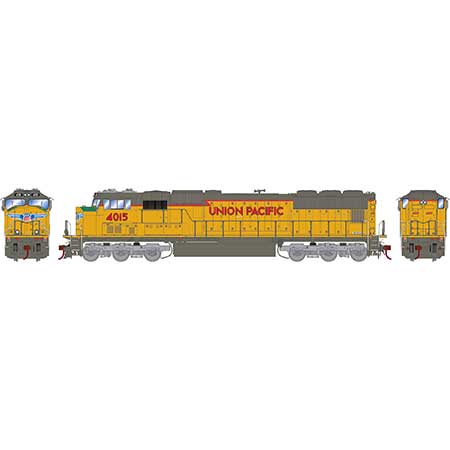 Athearn Genesis  HO Scale SD70M w/DCC & Sound, Union Pacific #4015 - Fusion Scale Hobbies