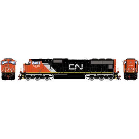 Athearn Genesis  HO Scale SD75I w/DCC & Sound, Canadian National  #5733 - Fusion Scale Hobbies