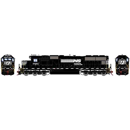 Athearn Genesis  HO Scale SD70 w/DCC & Sound, Norfolk Southern #2563 - Fusion Scale Hobbies