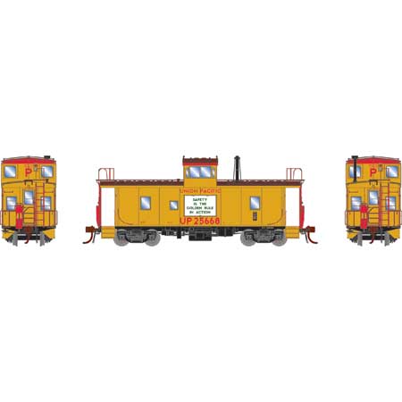 Athearn Genesis  HO Scale CA-9 ICC Caboose w/Lights & Sound, UP #25668 - Fusion Scale Hobbies