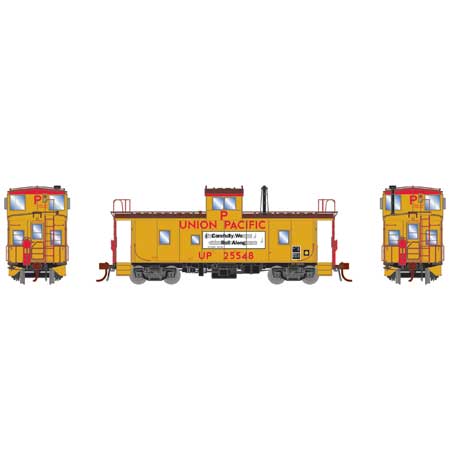 Athearn Genesis  HO Scale CA-8 Late Caboose w/Lights & Sound, UP #25548 - Fusion Scale Hobbies