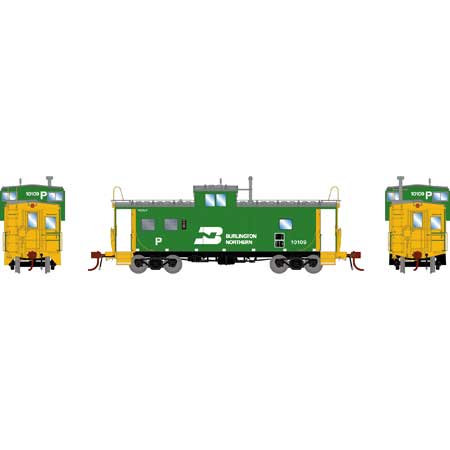 Athearn Genesis  HO Scale ICC Caboose w/ Lights & Sound, BN #10109 - Fusion Scale Hobbies