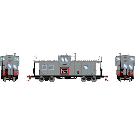 Athearn Genesis  HO Scale ICC Caboose w/ Lights & Sound, C&S #10627 - Fusion Scale Hobbies