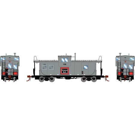 Athearn Genesis  HO Scale ICC Caboose w/ Lights & Sound, FW&D #156 - Fusion Scale Hobbies