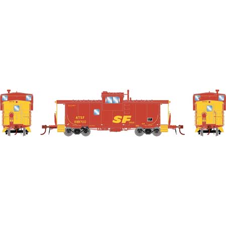 Athearn Genesis  HO Scale CE-8 ICC Caboose/Light/Snd,SF/Kodachrome#999700 - Fusion Scale Hobbies