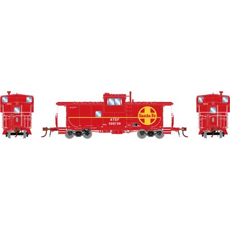 Athearn Genesis  HO Scale CE-11 ICC Caboose w/Lights & Sound, SF #999798 - Fusion Scale Hobbies