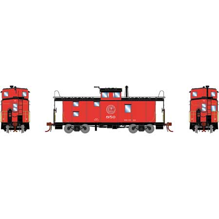 Athearn Genesis  HO Scale ICC Caboose w/Lights & Sound, P&WV #850 - Fusion Scale Hobbies