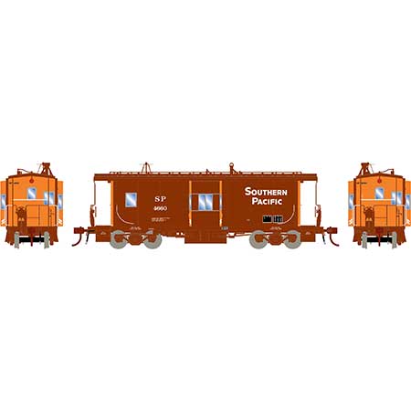 Athearn Genesis  HO Scale Bay Window Caboose w/Lights/Sound, SP #4660 - Fusion Scale Hobbies