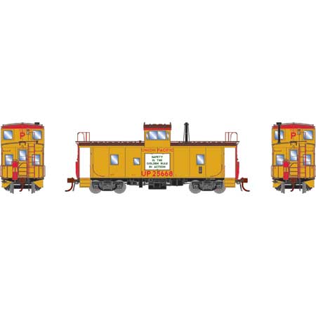Athearn Genesis  HO Scale CA-9 ICC Caboose w/Lights, UP #25668 - Fusion Scale Hobbies
