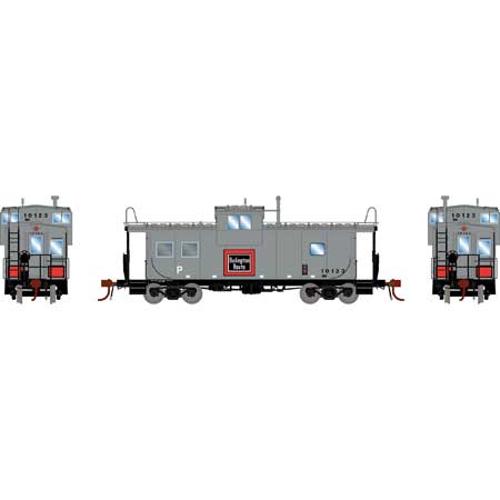 Athearn Genesis  HO Scale ICC Caboose w/ Lights, BN #10123 - Fusion Scale Hobbies