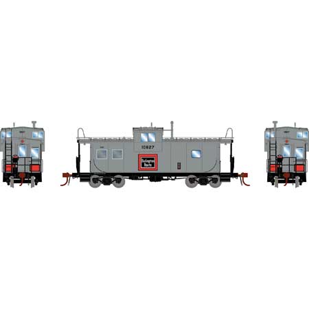 Athearn Genesis  HO Scale ICC Caboose w/ Lights, C&S #10627 - Fusion Scale Hobbies