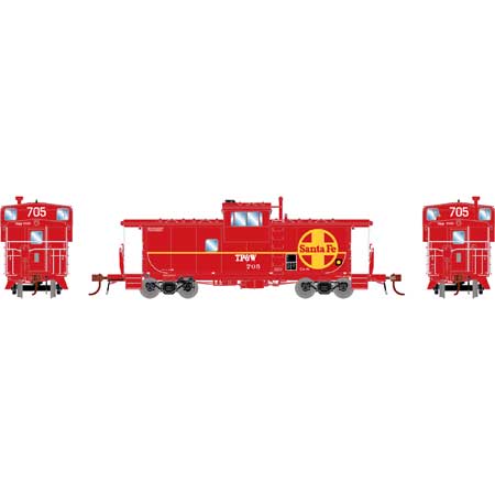 Athearn Genesis  HO Scale ICC Caboose w/Lights, TP&W #705 - Fusion Scale Hobbies