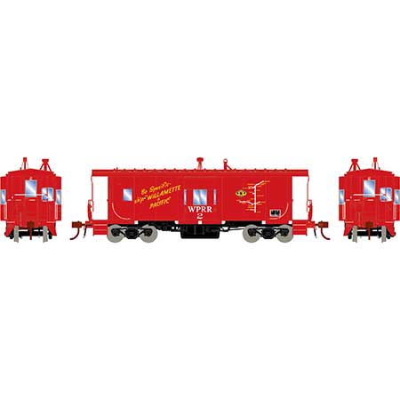 Athearn Genesis  HO Scale Bay Window Caboose w/Lights, WPRR #2 - Fusion Scale Hobbies