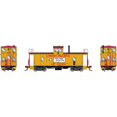 Athearn Genesis  HO Scale ICC Caboose CA-9 w/Lights & Sound, UP #25680 - Fusion Scale Hobbies