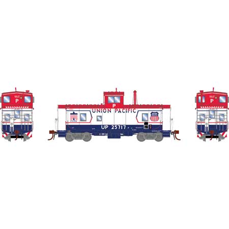 Athearn Genesis  HO Scale ICC Caboose CA-10 w/Lights & Sound, UP #25717 - Fusion Scale Hobbies