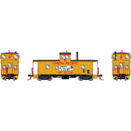 Athearn Genesis  HO Scale ICC Caboose CA-10 w/Lights & Sound, UP #25724 - Fusion Scale Hobbies