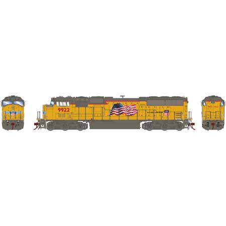 Athearn Genesis  HO Scale G2.0 SD59M-2, UP #9922 - Fusion Scale Hobbies