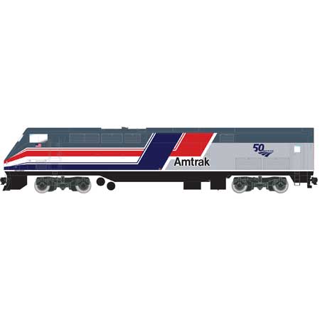 Athearn Genesis  HO Scale P42 w/DCC & Sound, Amtrak/50th Phase III #160 - Fusion Scale Hobbies