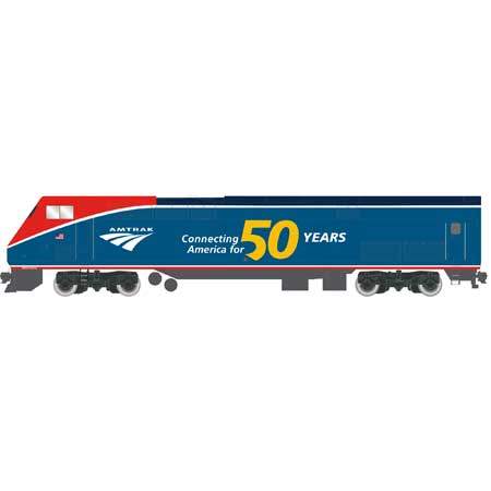 Athearn Genesis  HO Scale P42 w/DCC & Sound, Amtrak/50th Phase VI #108 - Fusion Scale Hobbies