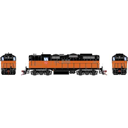 Athearn Genesis  HO Scale GP9, MILW #316 - Fusion Scale Hobbies