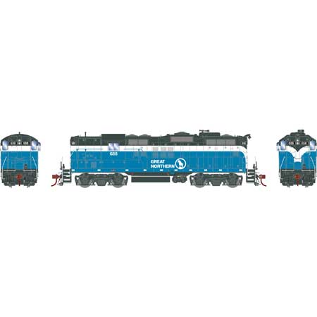 Athearn Genesis  HO Scale GP9 w/DCC & Sound, GN #688 - Fusion Scale Hobbies
