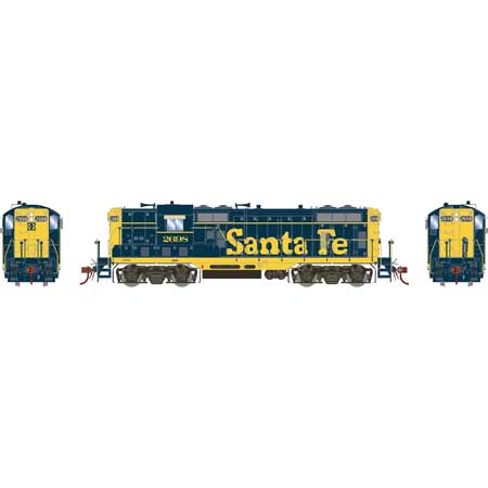 Athearn Genesis  HO Scale GP7, ATSF #2698 - Fusion Scale Hobbies