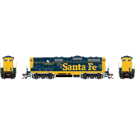 Athearn Genesis  HO Scale GP7B, ATSF #2791A - Fusion Scale Hobbies