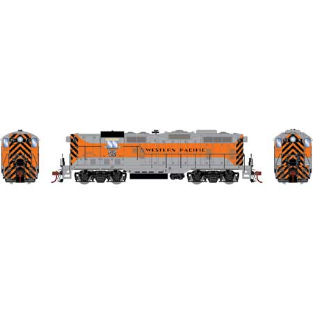 Athearn Genesis  HO Scale GP7, WP #711 - Fusion Scale Hobbies