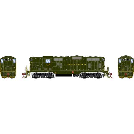 Athearn Genesis  HO Scale GP7, RDG #617 - Fusion Scale Hobbies