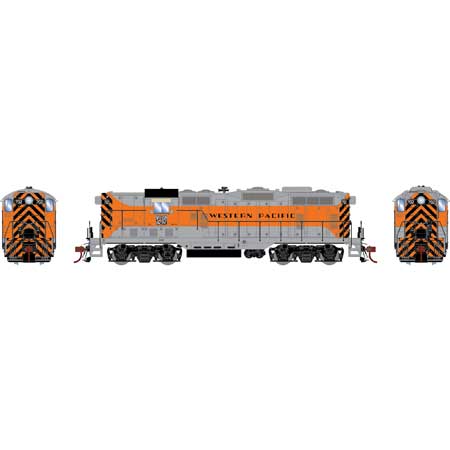 Athearn Genesis  HO Scale GP7 w/DCC & Sound, WP #702 - Fusion Scale Hobbies