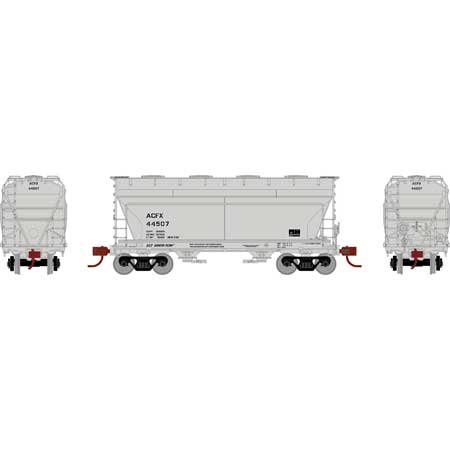 Athearn Genesis  N Scale ACF 2970 Covered Hopper, ACFX #44507 - Fusion Scale Hobbies