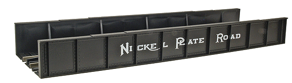 Atlas ho scale code 100 nkp nickel plate road railroad plate grider bridge atl897 - Fusion Scale Hobbies