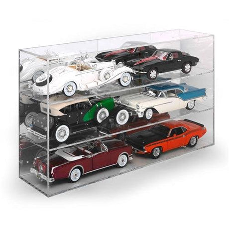 Auto World 1/18 Display Show Case Clear - Fusion Scale Hobbies