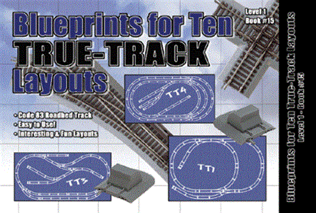 Atlas HO Blueprints/10 True-Track Layouts Model Parts Warehouse