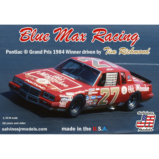 Salvinos JR Models Blue Max Racing 1984 Pontiac Grand Prix Winner driven by Tim Richmond