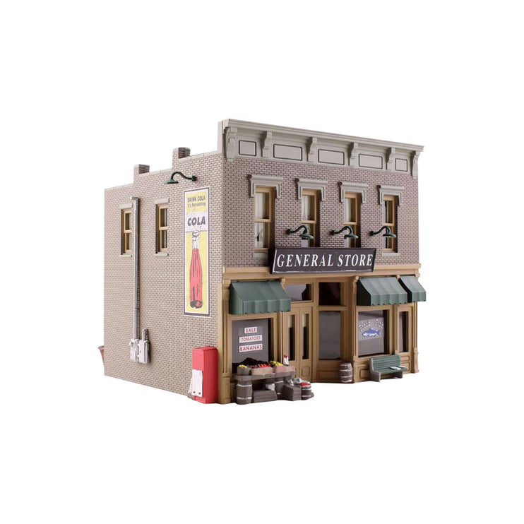 Woodland Scenics HO Scale  Lubener's General Store Built and Ready