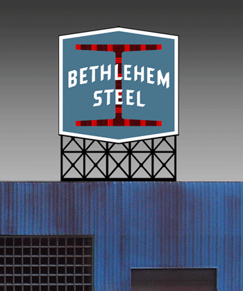 Miller Engineering Bethlehem Steel Sign  (Lg)