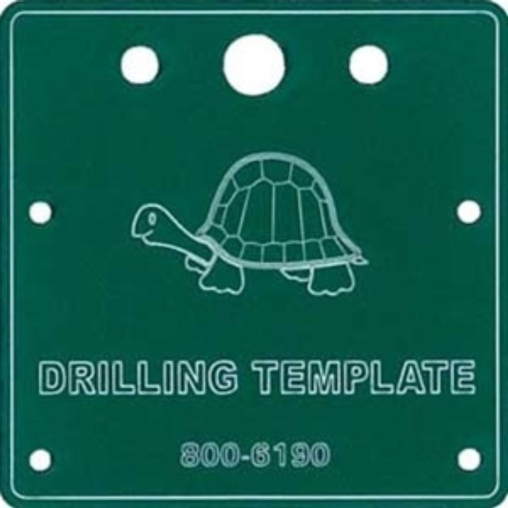 Circuitron CIR6190 Tortoise Drilling Template