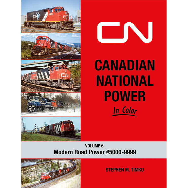 Morning Sun Books Canadian National Power In Color Volume 6: Modern Road Power