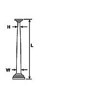 Plastruct Plastruct (1)(Col-100)Ho (1:100) Ge