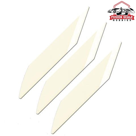 Scale Modelers Supply Ceramic Scraper 3 Blade Blade Refill Refill Pack